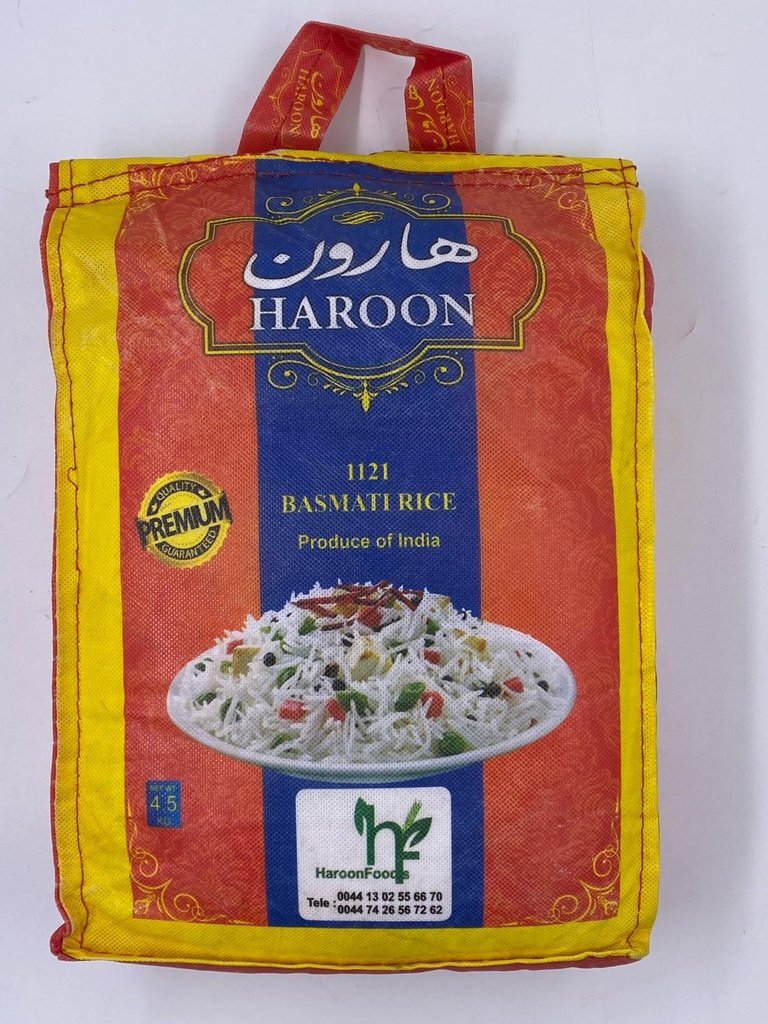 JC2- HAROON 1121 BASMATI  4x4.5KG 