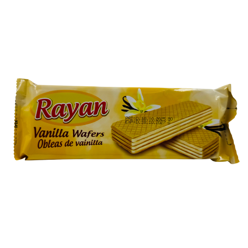 FE4- RAYAN WAFERS- VANILLA (40PCS) 1X1   