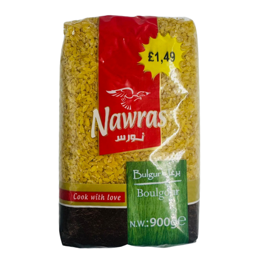AA1- NAWRAS COARSE BULGUR 10X900G | BUY 10 GET 1 FREE