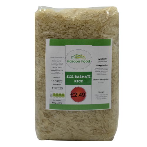 AA3-HAROON 1121 BASMATI RICE 8X900G