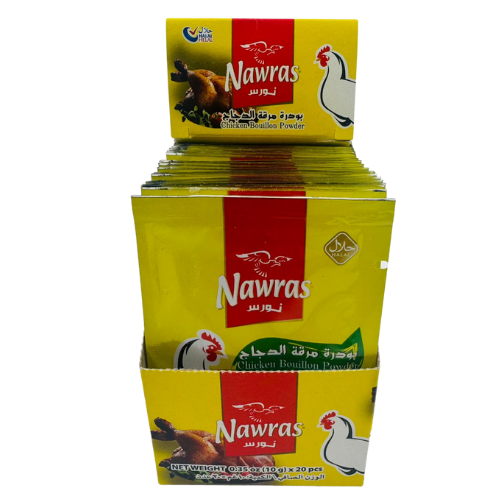 GB4-NAWRAS - CHICKEN BOUILLION(20x10g) 1X24