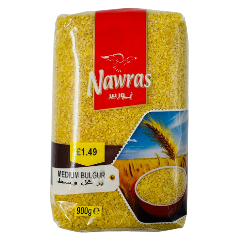 AA1-NAWRAS - MEDIUM BULGUR - 10X900G | BUY 10 GET 1 FREE