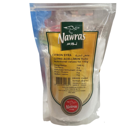 BA1- NAWARAS - CITRIC ACID 12 X 400G