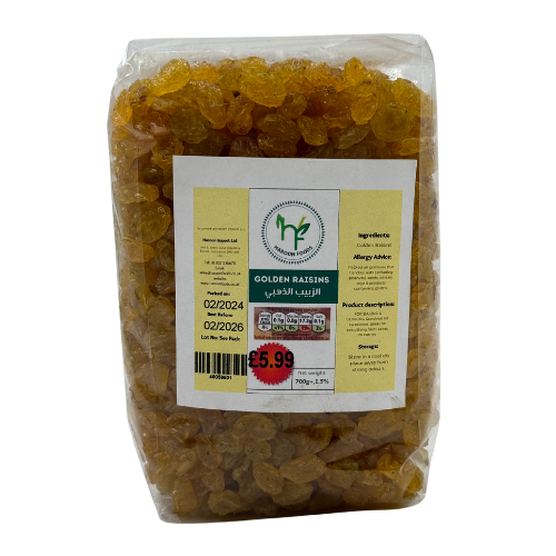 AC6 - HAROON FOODS - GOLDEN RAISINS 8 X 700G