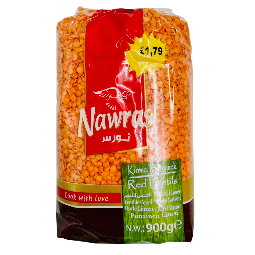 A-NAWRAS-RED LENTIL SPLIT 10X900G | BUY 10 GET 1 FREE