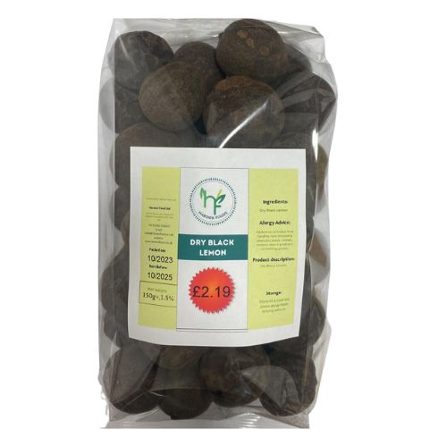 AC5 - HAROON BLACK DRIED LEMON 1X 8 X 150G