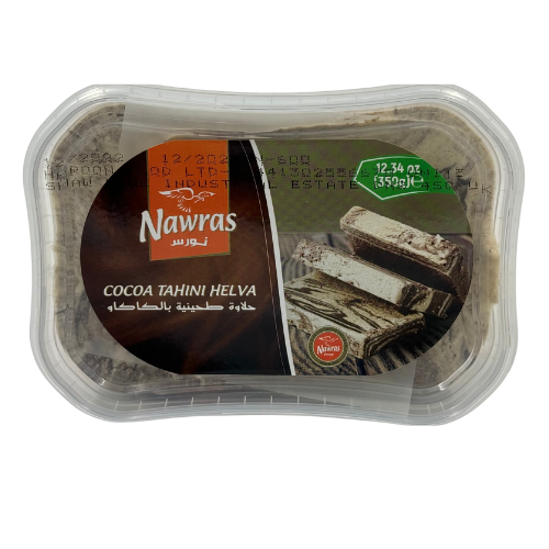 FD1 -NAWRAS  - COCOA TAHINI HALVA 12 X 350G