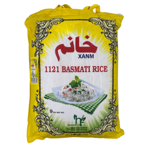 ZR6 -KHANEM 1121 BASMATI RICE 2X9 KG