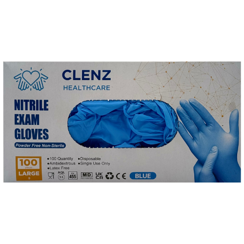 YY0- NITRILE EXAMINATION GLOVES 1X20