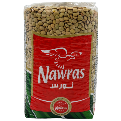 A-NAWRAS - GREEN LENTILS 10 X 900G 