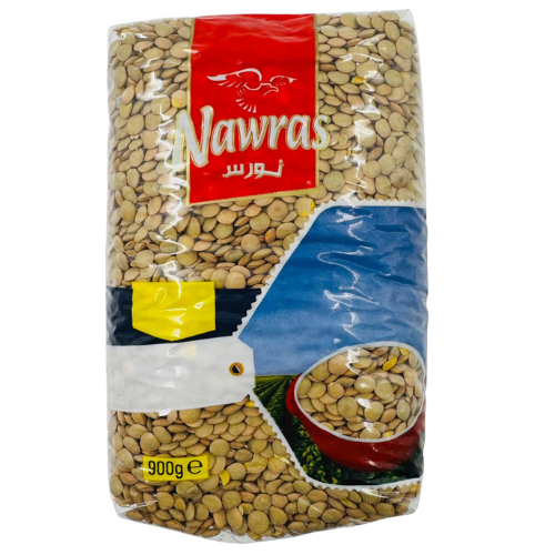 A-NAWRAS-GREEN LENTILS 10X900G 