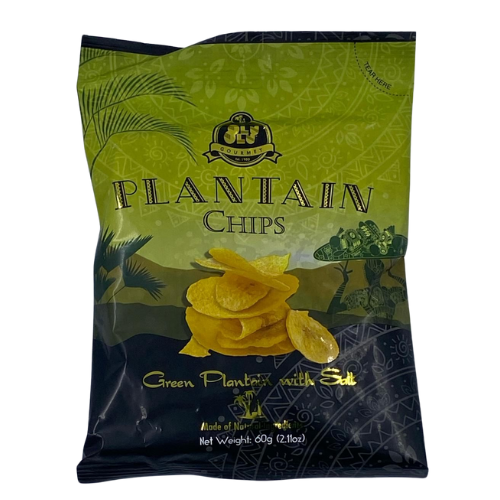 FE6 -  OLU OLU GREEN PLANTAIN CHIPS WITH SALT 24X60G 