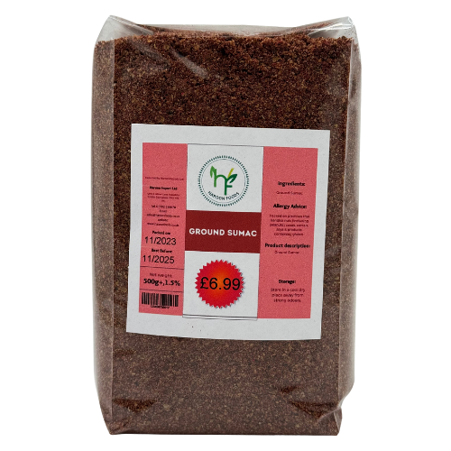 BA-5 ORGANIC SUMAC POWDER 8X500G 