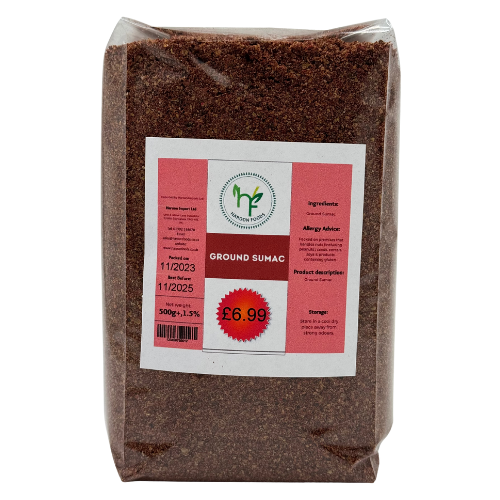 BA6 - ORGANIC SUMAC POWDER 8X500G 