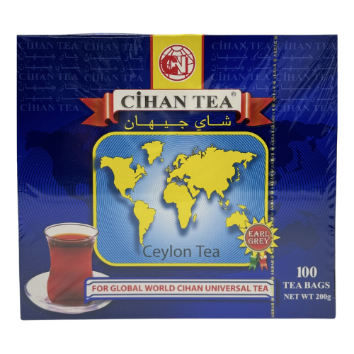 T - CIHAN TEA BAGS EARL GREY 18X100X2G 