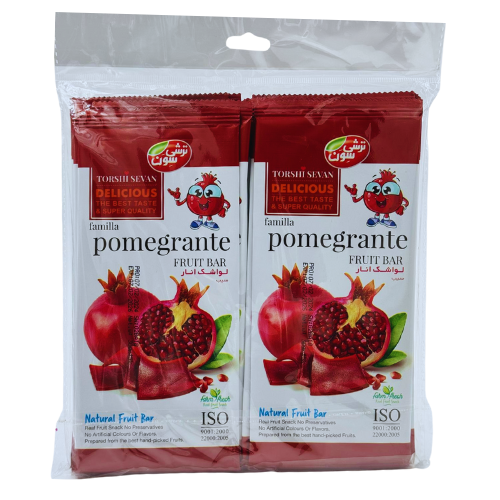 FE1 - TORSHI SEVAN - POMEGRANATE FRUIT BAR 20X30G