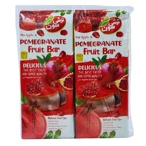 FE1- MIX APPLE & POMEGRANATE FRUIT BAR 20X60G