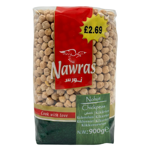 A-NAWRAS CHICKPEAS 9MM 10X900G 