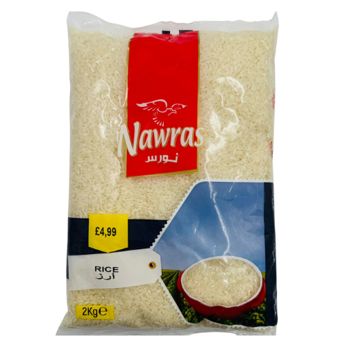 AA7-NAWRAS-CALROSE RICE 8X2KG 