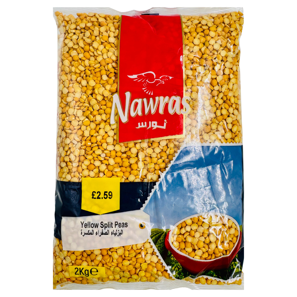 AB1- NAWRAS - YELLOW SPLIT PEAS 8x2kg 