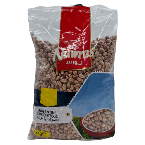 AB1-NAWRAS -CRANBERRY BEANS 8X2KG  