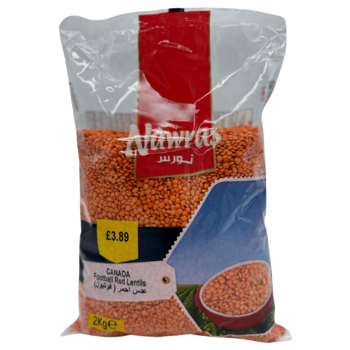 AB1-NAWRAS - RED LENTIL FOOTBALL 8X2KG 