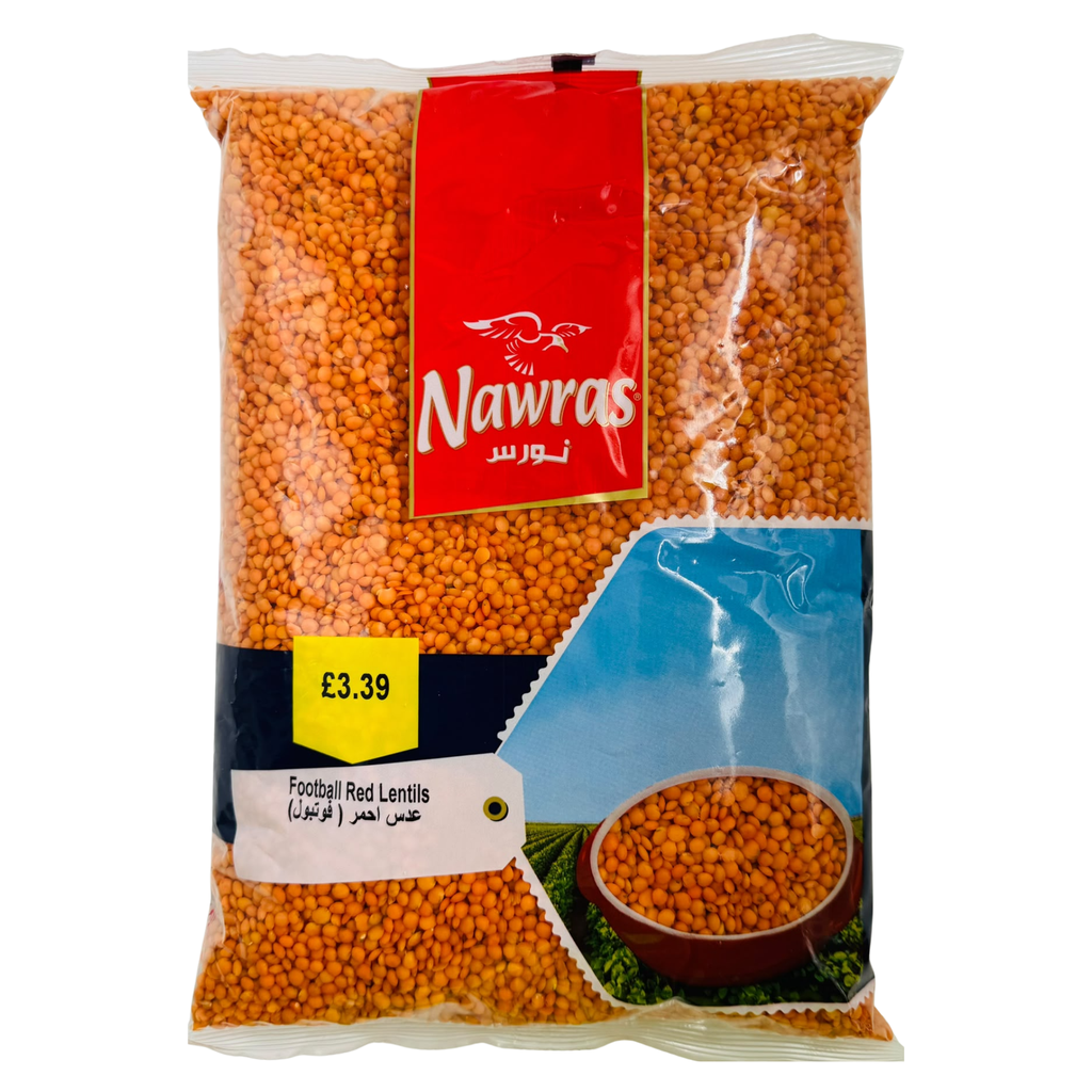 AB1-NAWRAS-RED LENTILS FOOTBALL  8X2KG 