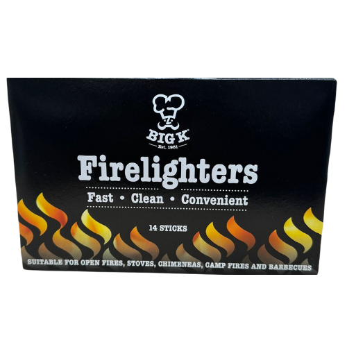 YZ1 - BBQ BIG K FIRE LIGHTERS (1x14)x 24