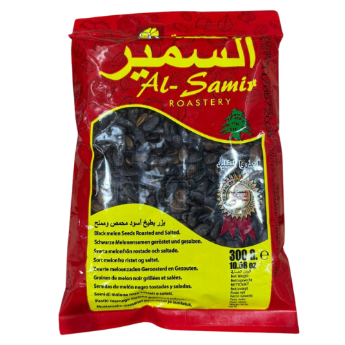 BC1 - AL-Samir Black Melon Seeds Roasted & Salted(9) 12 X 300g 