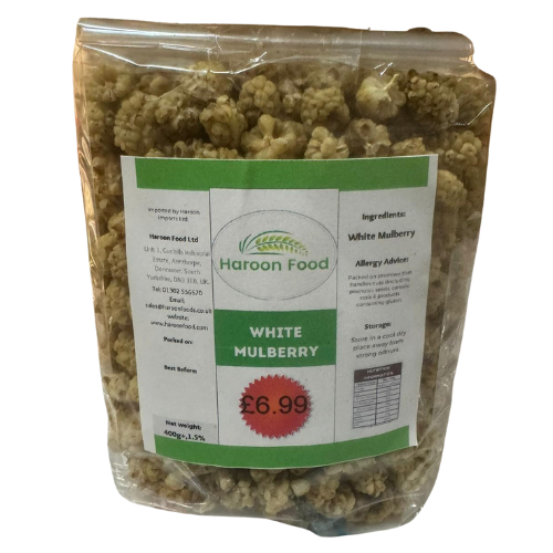 AC6 - HAROON FOODS - WHITE MULBERRY 8 X 400g
