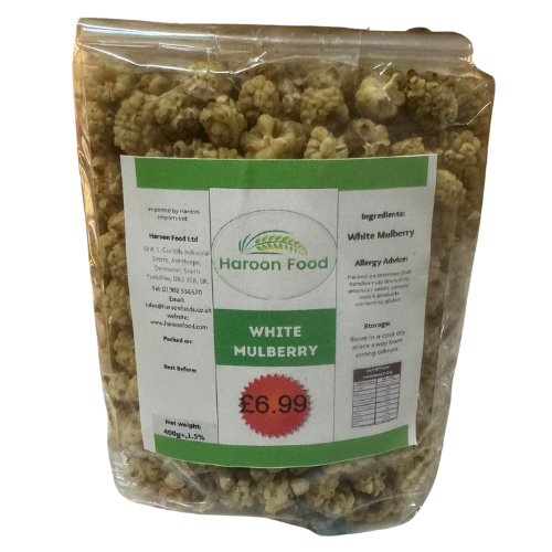 AC6 -HAROON FOOD - WHITE MULBERRY 8X400g