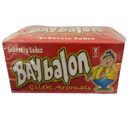 FE5 - BAYBALON CHEWING GUM CILEK AROMALI 1X100PC
