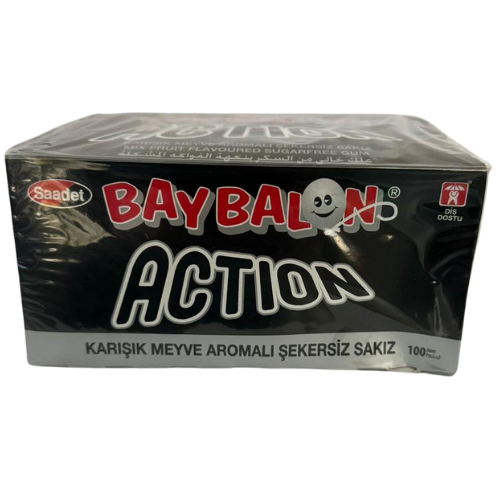 FE5 - BAYBALON CHEWING GUM ACTION 1X100PC
