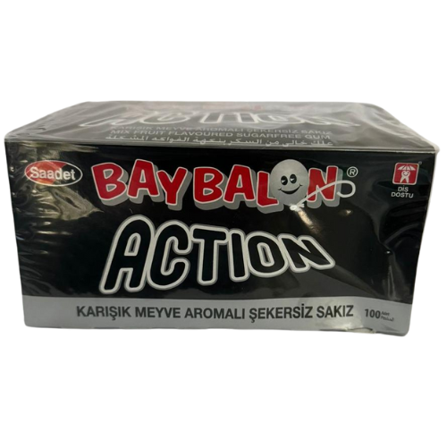 FE5 - BAYBALON CHEWING GUM ACTION 1X100PC