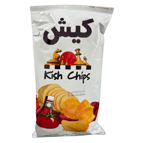 FE6-KISH POTATO CRISPS SALT & TOMATO  24X50G 
