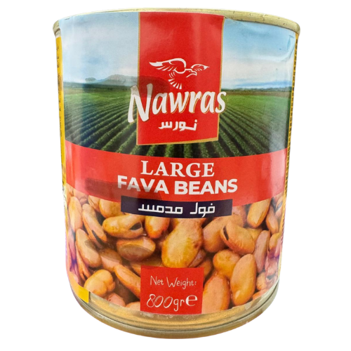 DF-NAWRAS-CANNED JUMBO BROAD BEANS 12X800G