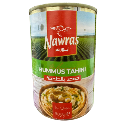 DF-NAWRAS -CHIKPEAS DIP (HUMMUS WITH TAHINA) 24X400G
