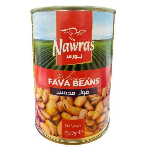 DF-NAWRAS-CANNED BROAD BEANS 24X400G
