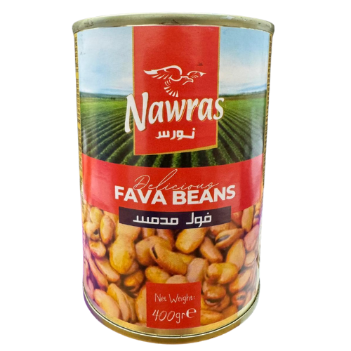 DF-NAWRAS-CANNED BROAD BEANS 24X400G | BUY 10 GET 1 FREE