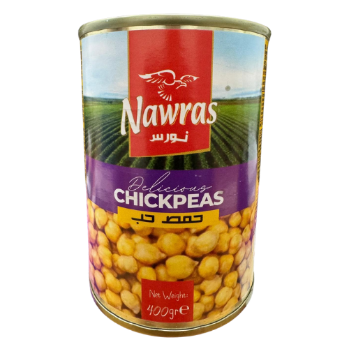 DF-NAWRAS-CANNED CHICKPEAS 24X400G
