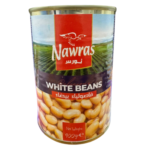 DF-NAWRAS-WHITE BEANS 24X400G
