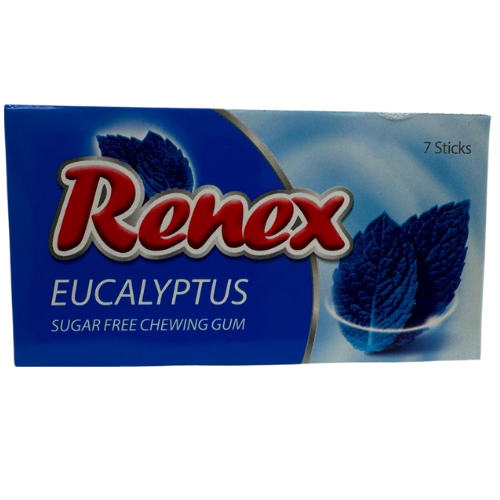 FE5 - RENEX CHEWING GUM EUCALYPTUS FLAVOR 1X24	
