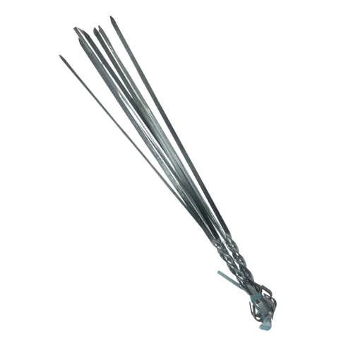 YY8 - BBQ ALUMINIUM TIKA WIDE (1X6)X6