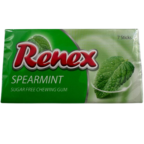 FE5 - RENEX CHEWING GUM SPEARMINT FLAVOR 1X24	
