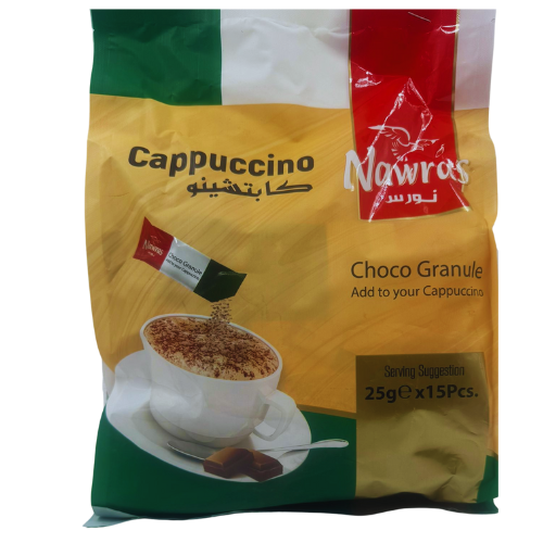 TC - NAWRAS CAPPUCCINO 12x(15x25g)