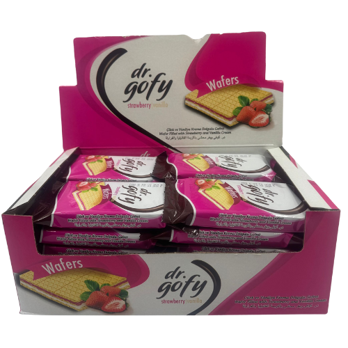 FE4-DR GOFY - STRAWBERRY & VANILLA  24X30G | BUY 5 GET 1 FREE