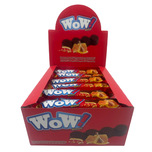 FE4-WOW RED BISCUIT- HONEY  24X55G | BUY 5 GET 1 FREE