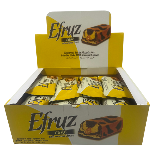 FE4-EFRUZ-CAKE WITH CARAMEL SAUCE 24X40G | BUY 5 GET 1 FREE