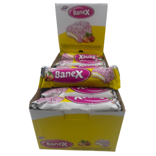 FE4-BANEX YELLOW MARSHMALLOW - STRAWBERRY & COCONUT 24X45G | BUY 5 GET 1 FREE