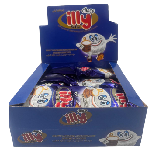 FE4- ILLY MILKY FLAVOURED MARSHMALLOW 24X30G | BUY 5 GET 1 FREE